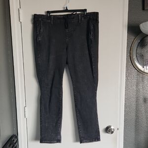 Torrid Black Drawstring Jean Pants